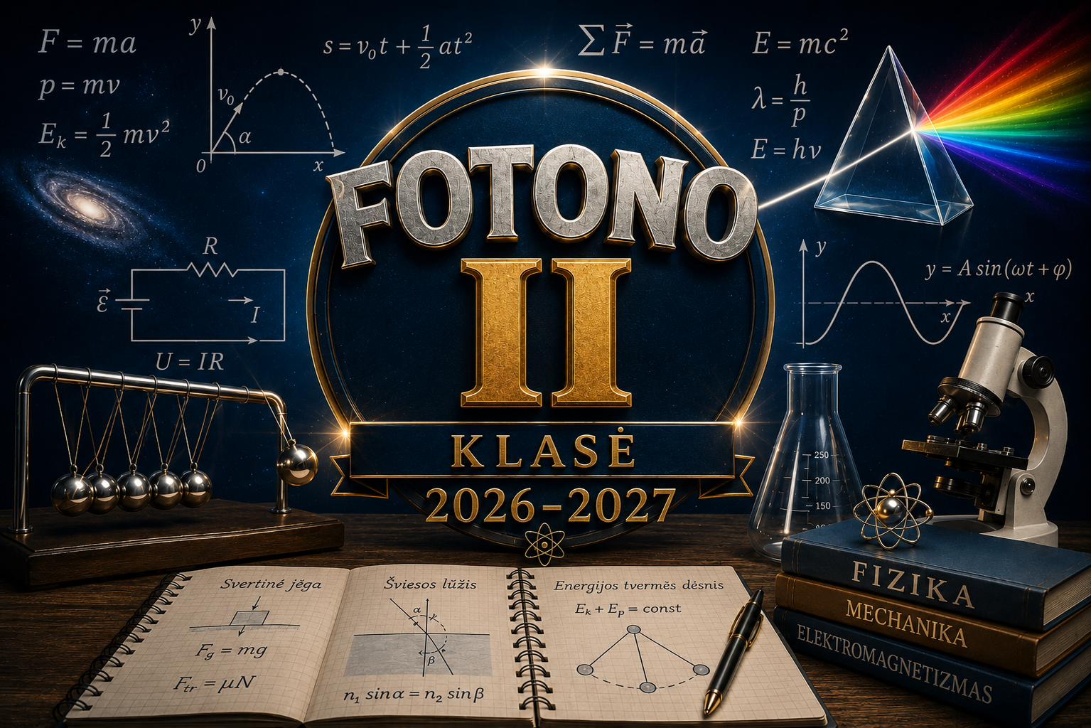 II klasė 2026-2027