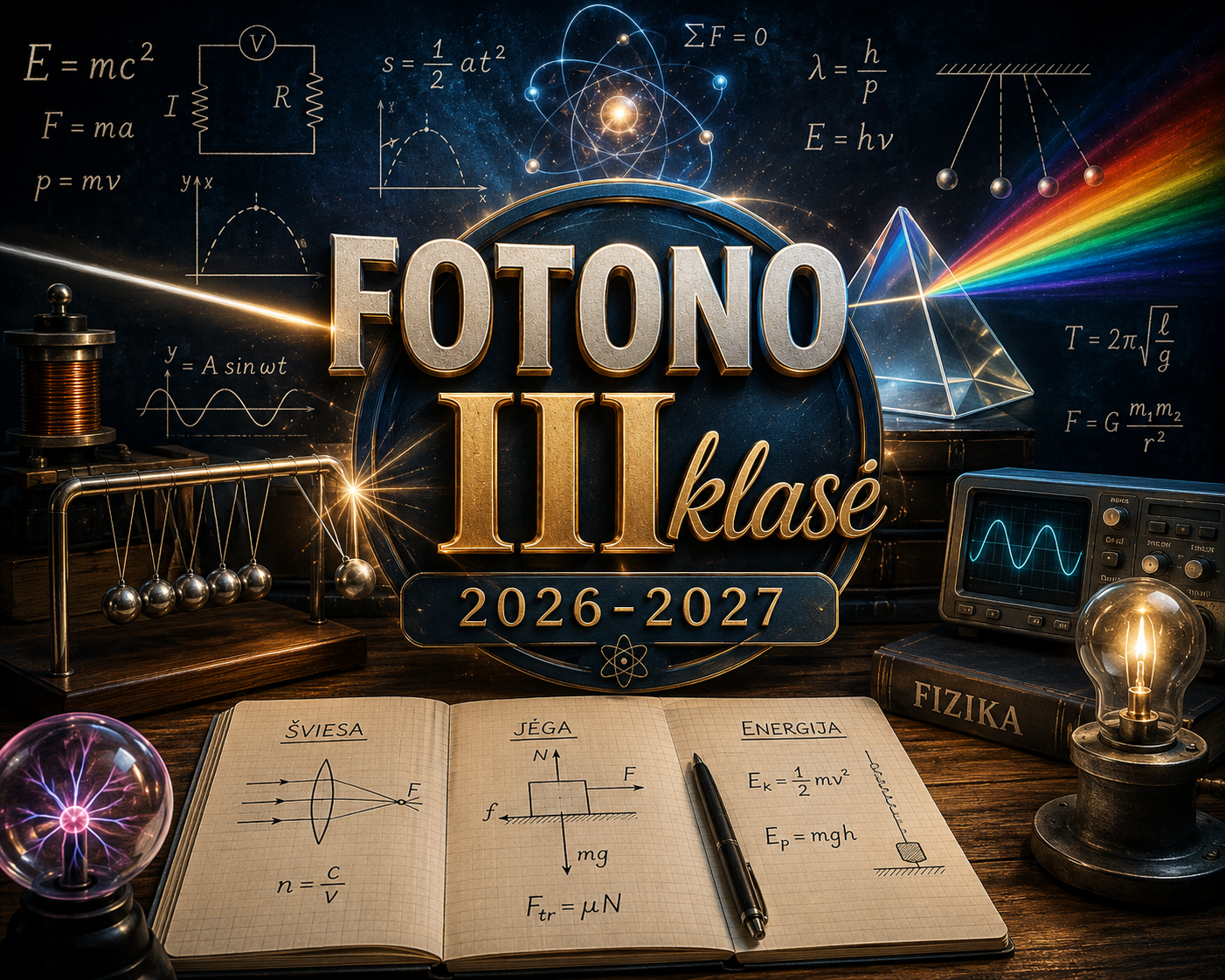 III klasė 2026-2027