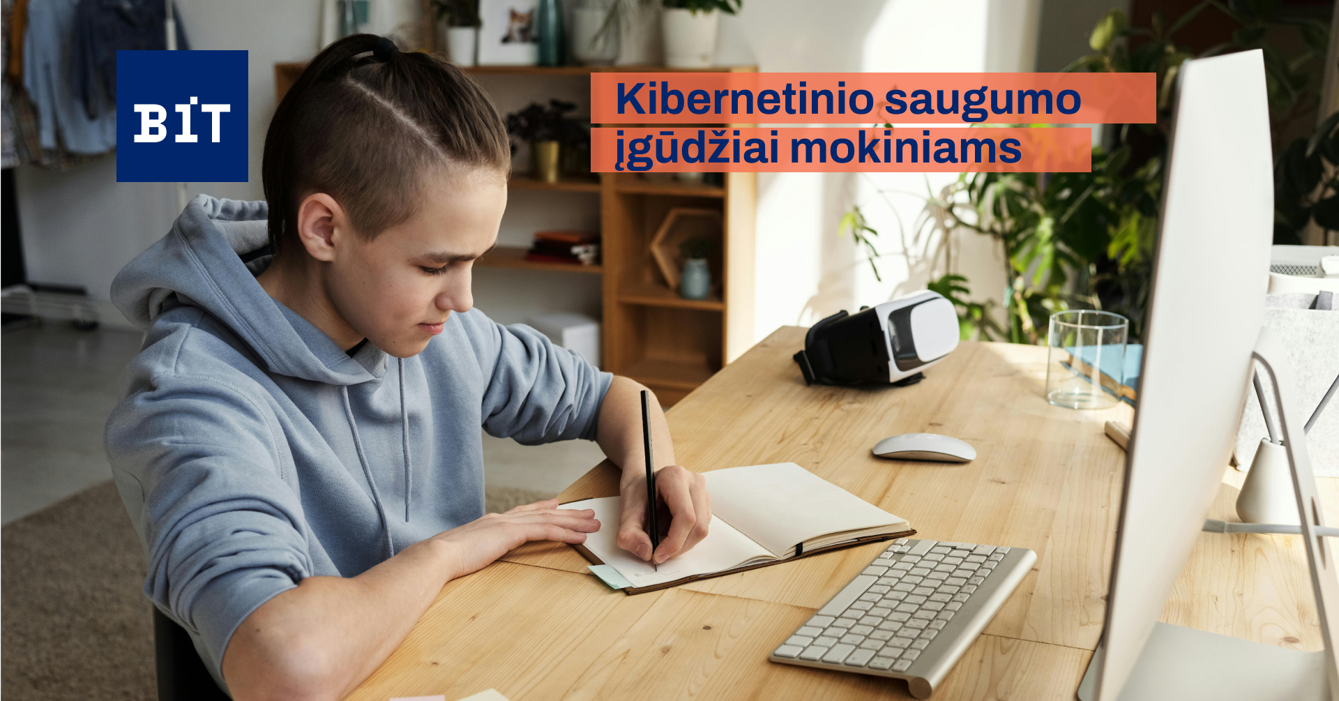 Kibernetinio saugumo įgūdžiai mokiniams